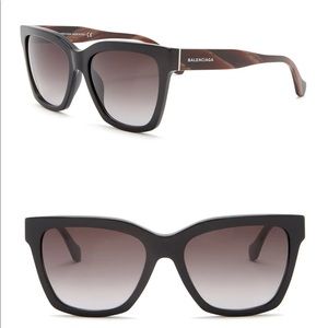 Balenciaga Square 55mm Sunglasses